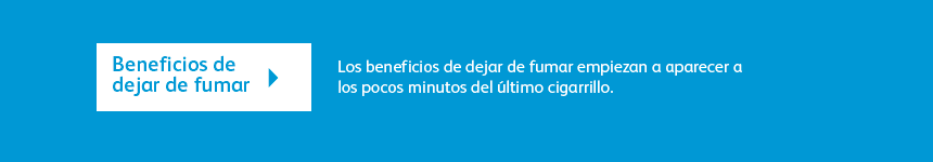 Beneficios dejar de fumar
